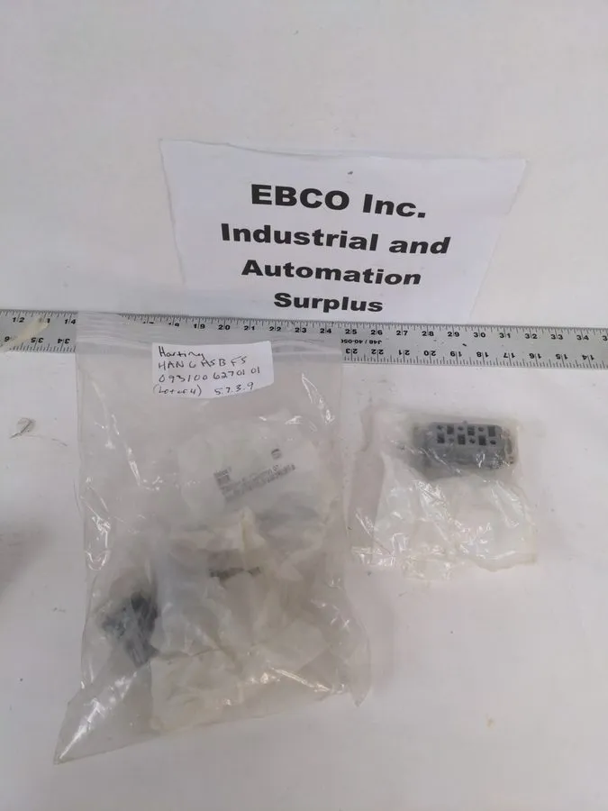 Разъём HARTING Connector 09310062701 6-core 35A HAN 6 HSB-F