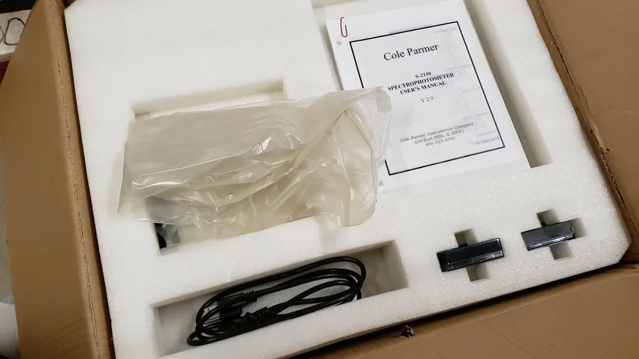 Спектрофотометр Cole-Parmer (Unico) S-2150 Spectrophotometer; 100-230VAC, 50/60  — фото лота 4