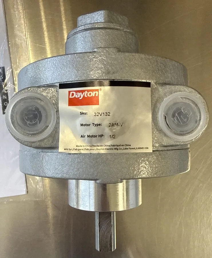 Мешалка Dayton 32V132 Agitator Air Paint Supply Mixer 1/2 HP; 316SS; 2,000 RPM
