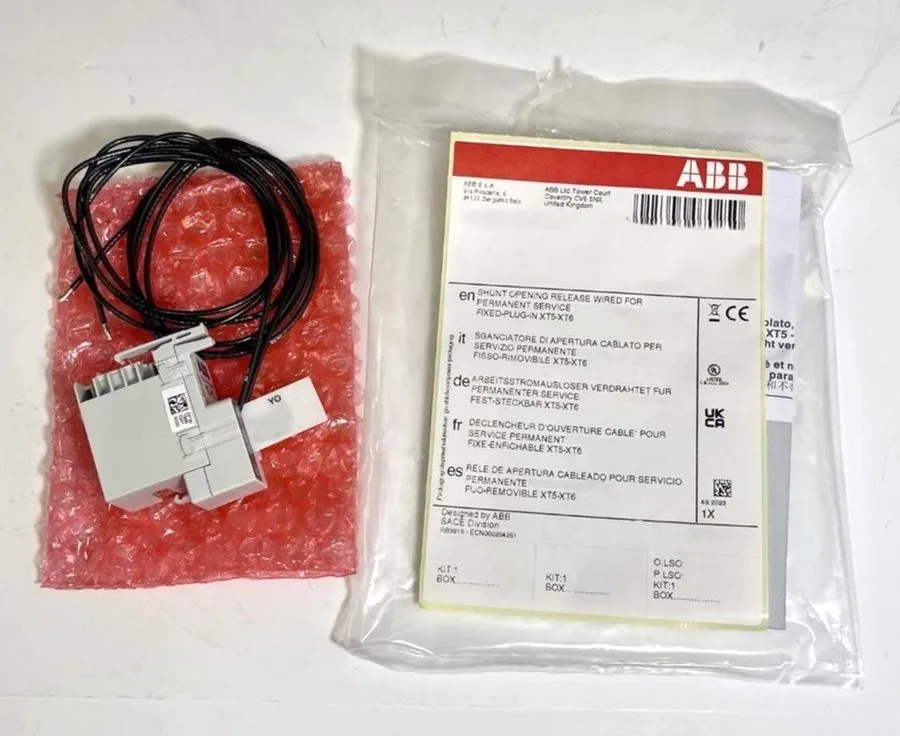 Автоматический выключатель KXTFYOCFPG ABB Shunt Open Release XT5-XT6 Circuit Bre