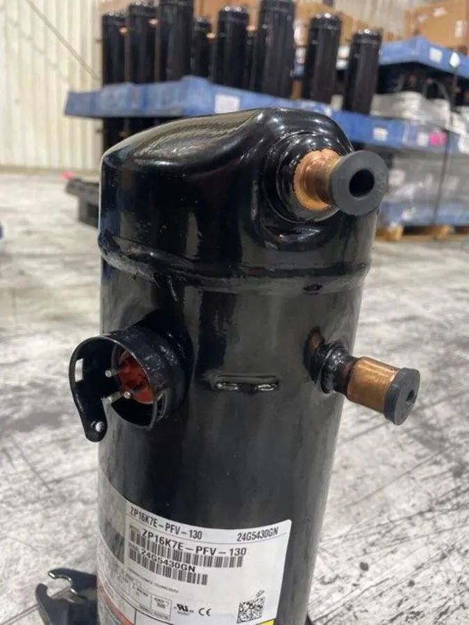 Компрессор Copeland ZP16K7E-PFV-130 1.5 Ton AC Scroll Compressor 208-230/60/1 — фото лота 2