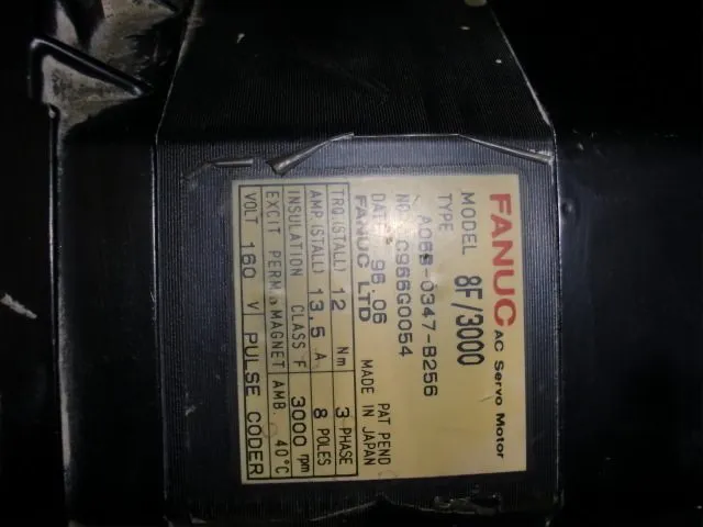 Серводвигатель FANUC AC SERVO MOTOR A06B-0347-B256 (NO ENCODER)