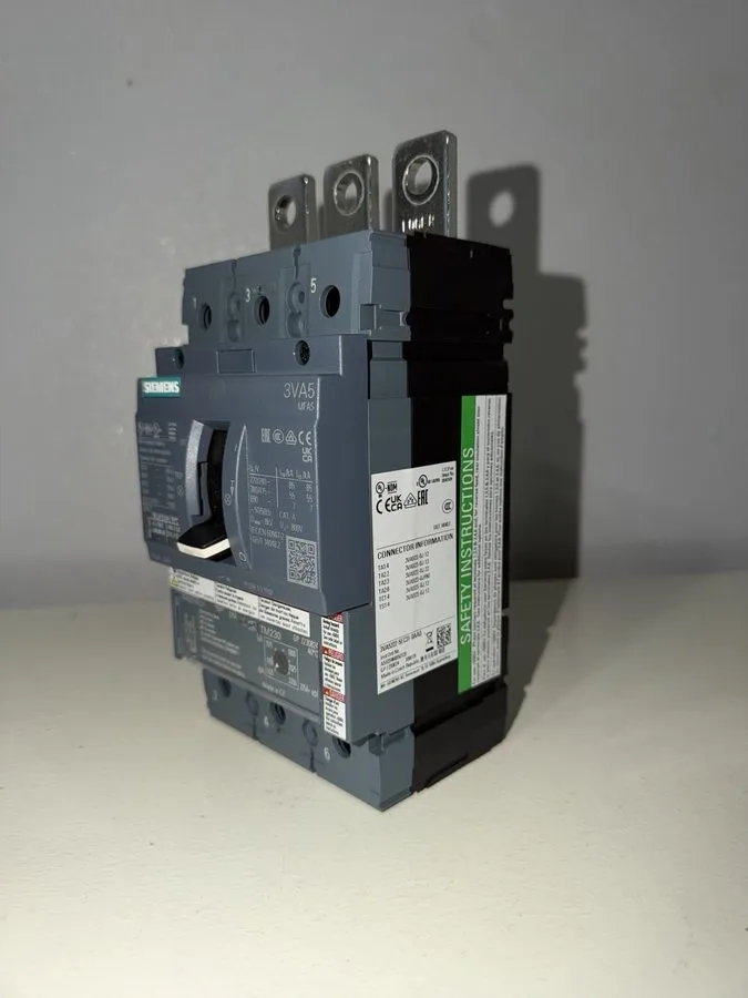 Автоматический выключатель Siemens 3VA5 225Amp 3 Pole Circuit Breaker — фото лота 2
