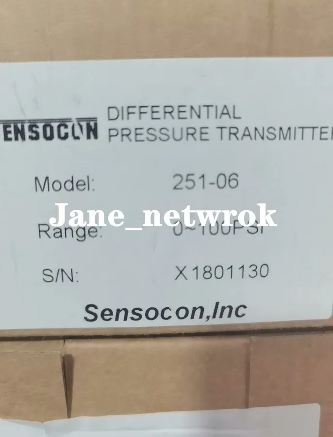 Датчик давления SENSOCON 251-06 PRESSURE TRANSMITTER