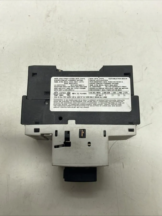 Автоматический выключатель SIEMENS 3RV1021-1DA10 Motor Protection Circuit Breake
