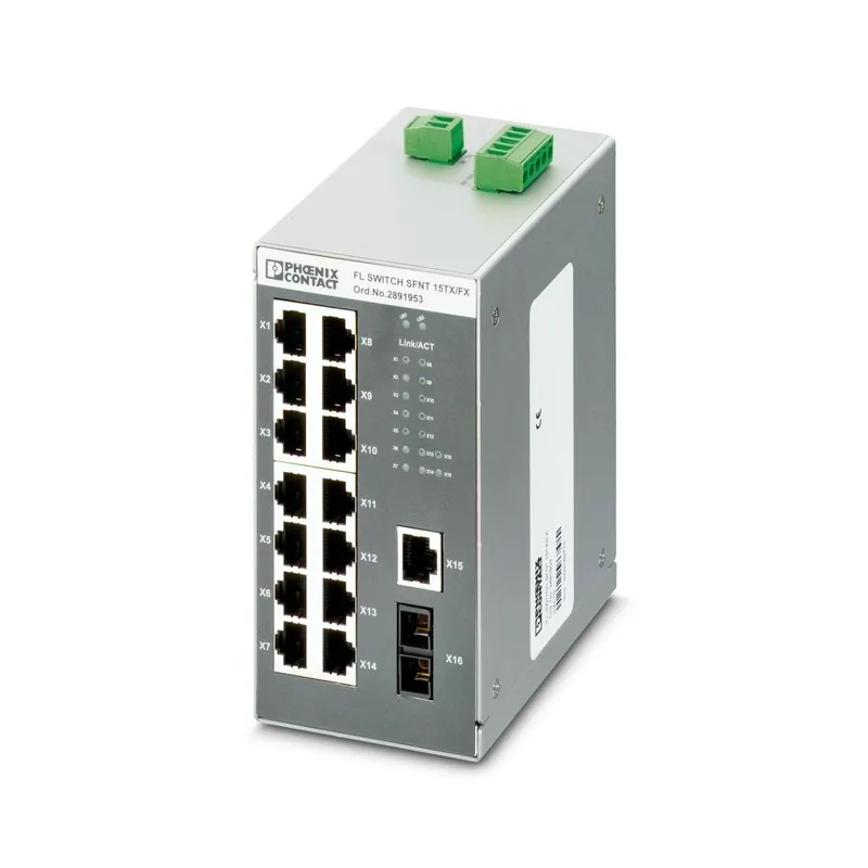 Коммутатор PHOENIX CONTACT FL SWITCH SFN 15TX/FX INDUSTRIAL ETHERNET SWITCH 2891