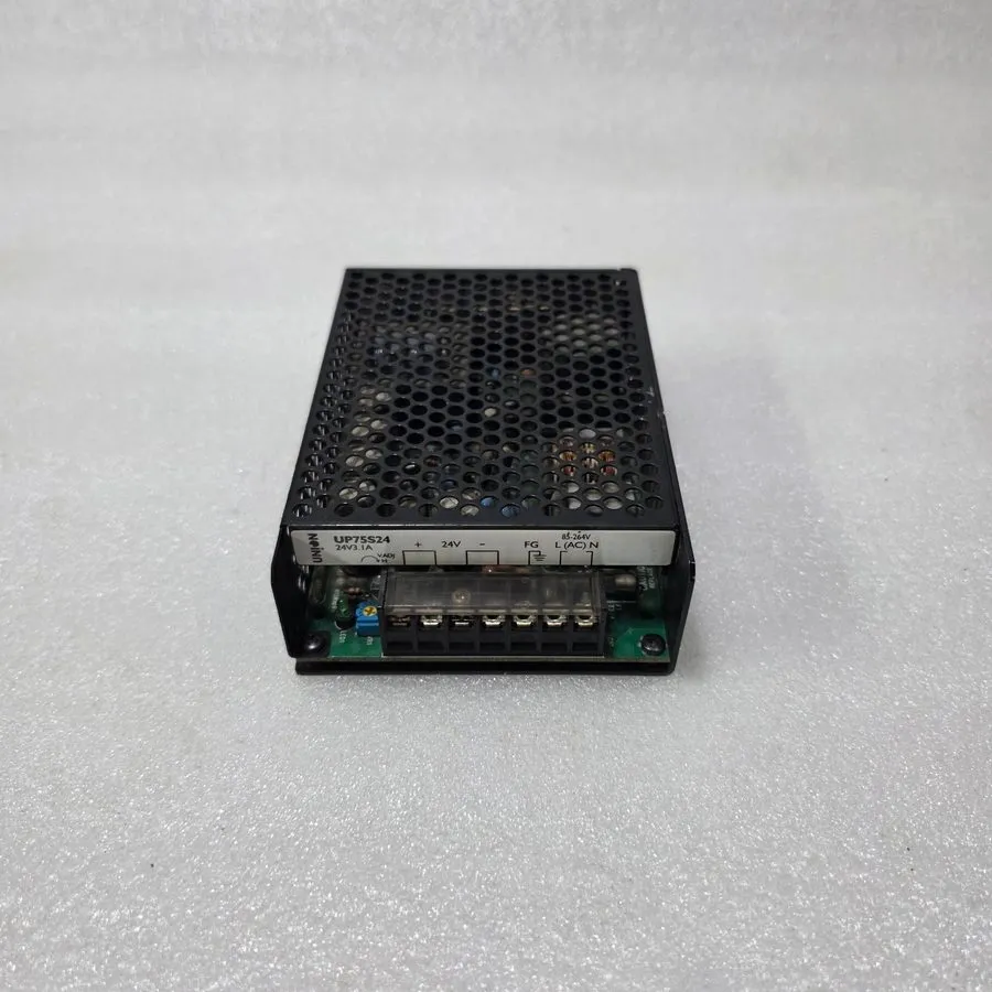 Блок питания UNION UP75S24 DIN RAIL POWER SUPPLY, 24V DC 3.1A, 75W INDUSTRIAL SM