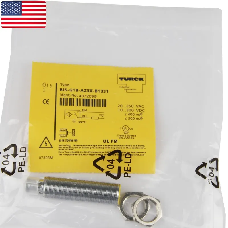 Датчик приближения Turck Bi5-G18-AZ3X-B1331 50MM 20-250VAC 5-500mA Proximity Sen