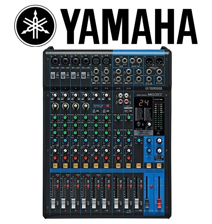 Микшерный пульт Yamaha MG12XU 12-Channel Mixing Console
