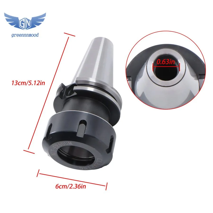 Режущий инструмент LABLT BT40-ER32 Collet Chuck 4" GAGE Length-3 Chucks -Tool Ho — фото лота 1