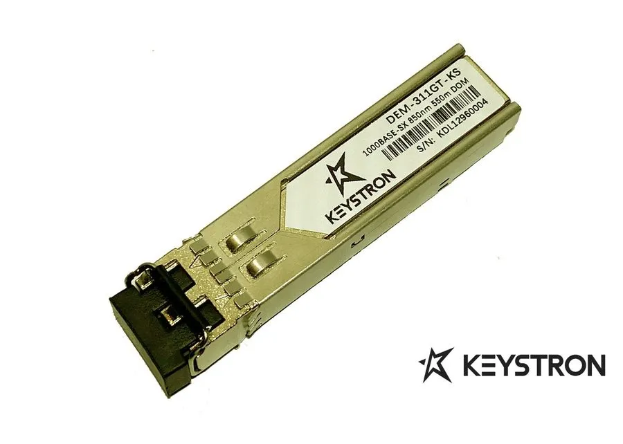 Трансивер D-Link Compatible DEM-311GT 1000BASE-SX 550m MMF 850nm SFP Transceiver — фото лота 1