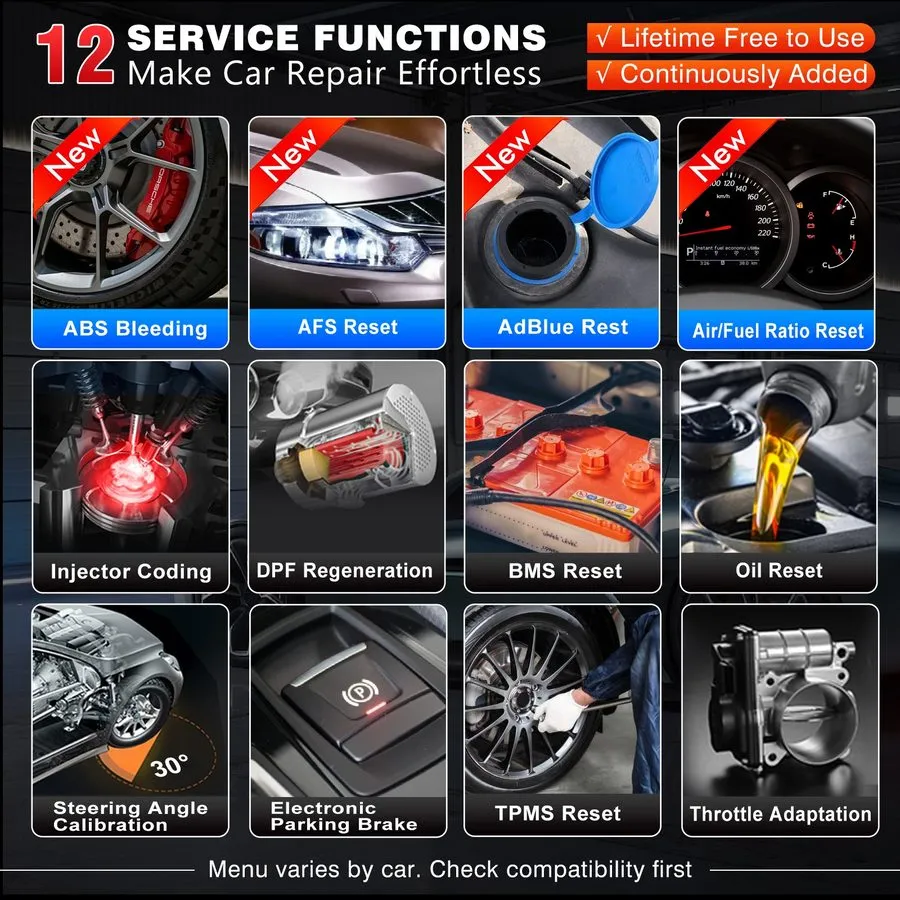 Диагностический сканер 2026 Launch CRP129E V2.0 Elite OBD2 Car Scanner Engine SR