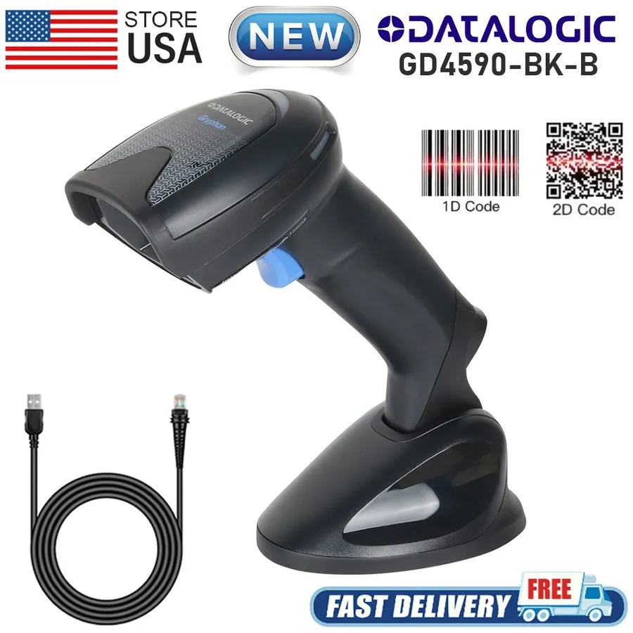 Сканер штрих-кода Datalogic Gryphon GD4590 Handheld USB Barcode Scanner 1D 2D Co