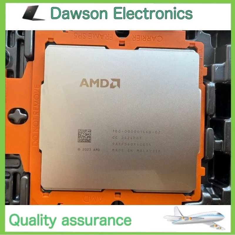 Процессор AMD EPYC ZEN5C 9745 QS CPU 128 Core 256 Threads 2.35GHz 3.7GHz Process