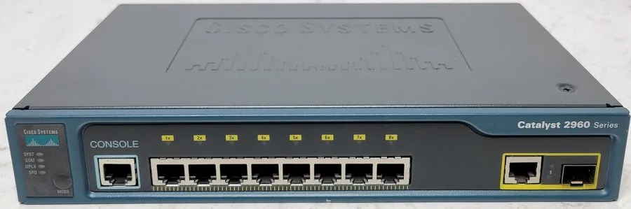 Коммутатор Cisco Catalyst (WS-C2960-8TC-L) 8-Ports External Switch Managed