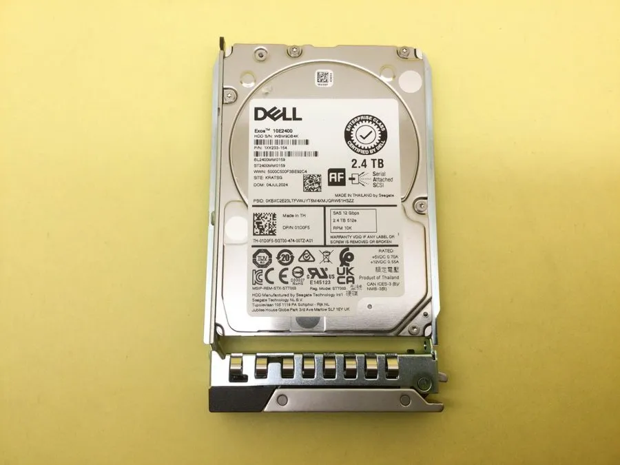 Жёсткий диск ST2400MM0159 Dell RWR8F 2.4TB 10K SAS 2.5" 12Gbps HDD Hard Drive 0R