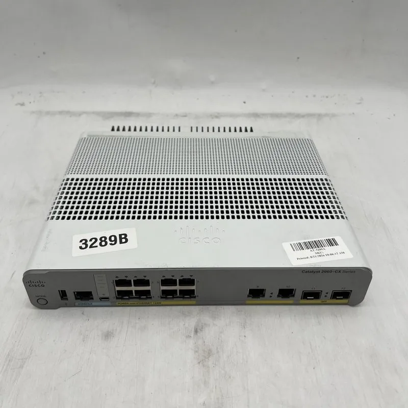 Коммутатор Cisco Catalyst WS-C2960CX- -L Cisco Catalyst 2960-CX 8 Port PoE — фото лота 1