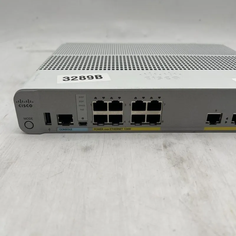 Коммутатор Cisco Catalyst WS-C2960CX- -L Cisco Catalyst 2960-CX 8 Port PoE — фото лота 2