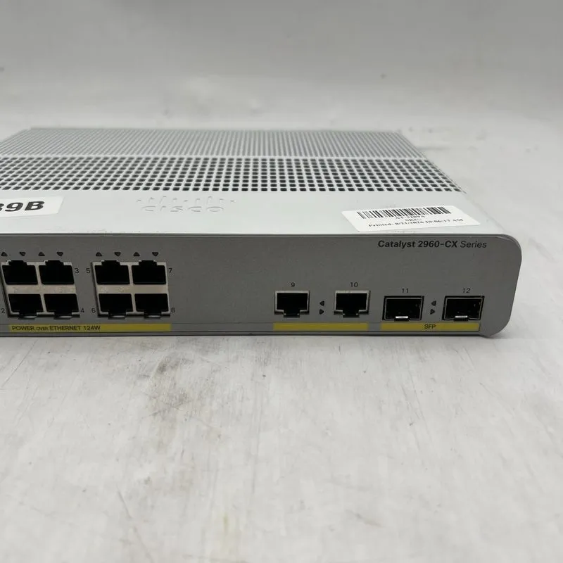 Коммутатор Cisco Catalyst WS-C2960CX- -L Cisco Catalyst 2960-CX 8 Port PoE — фото лота 3