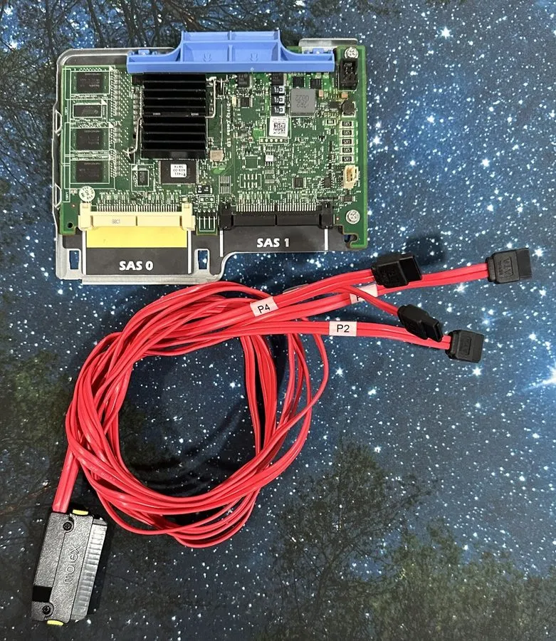 Контроллер DELL CN-0WY335 PERC 6/I PCI-E SAS/SATA Raid Controller