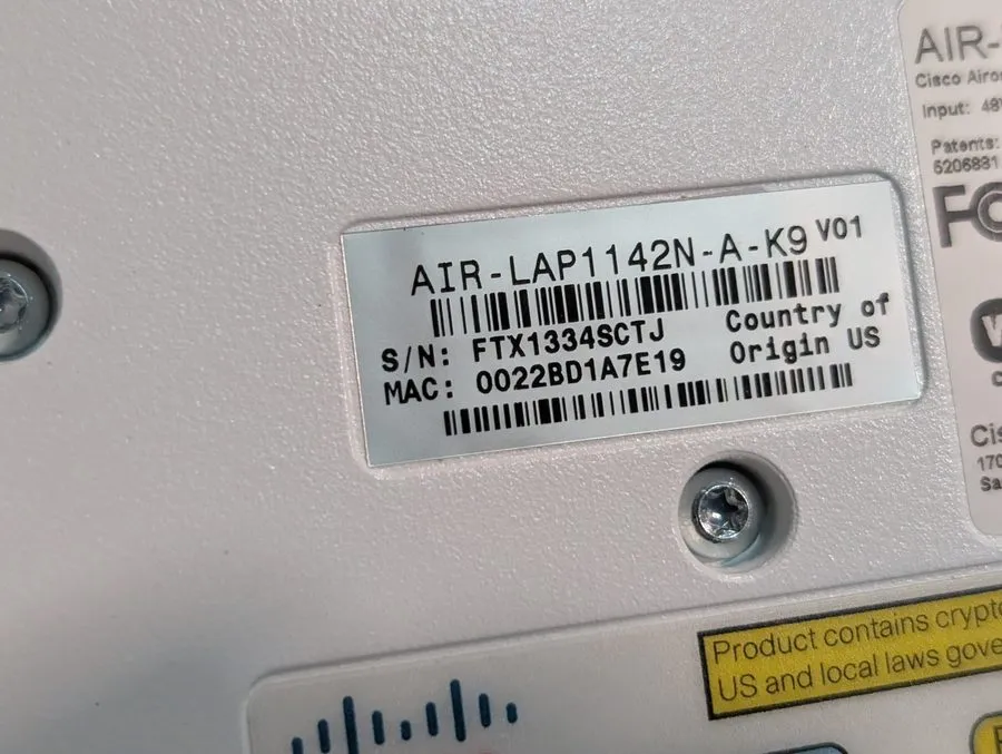 Точка доступа Wi-Fi x Cisco AIR-LAP1142N-A-K9 Aironet 802.11n Single Band Access