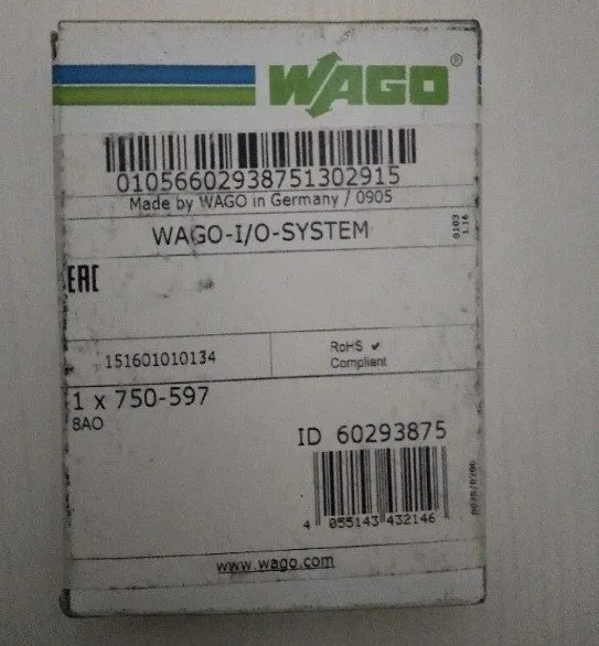 Контроллер WAGO 750-597 controller module