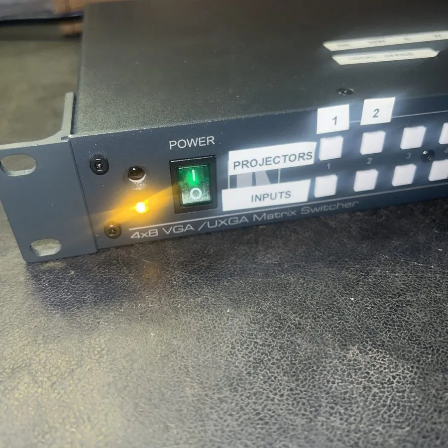 Матричный коммутатор Kramer VP-4x8 110V VGA/UXGA Audio Matrix Switcher 51-706700