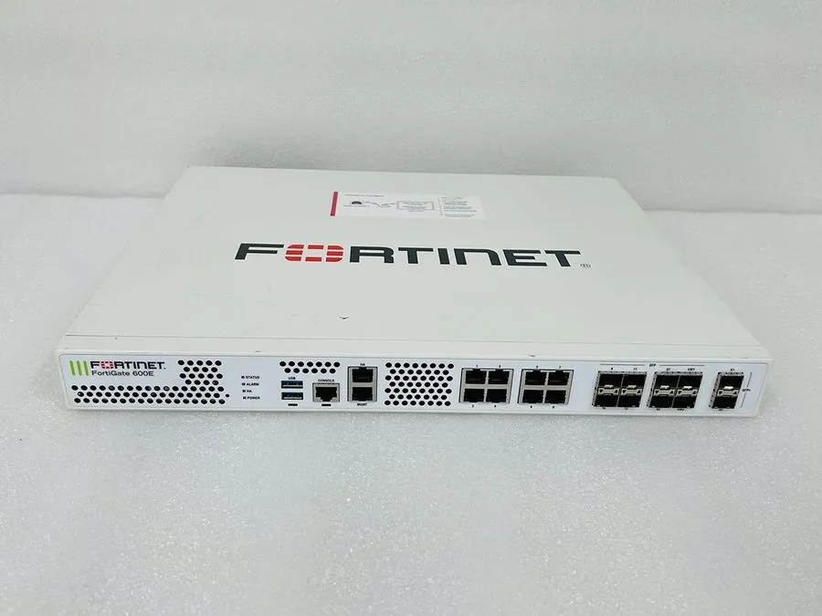 Межсетевой экран Fortinet FortiGate 600E FG-600E Firewall Security Appliance
