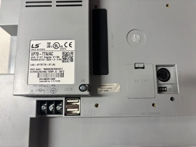 Панель оператора LS HMI Panel XP70-TTA/AC — фото лота 1