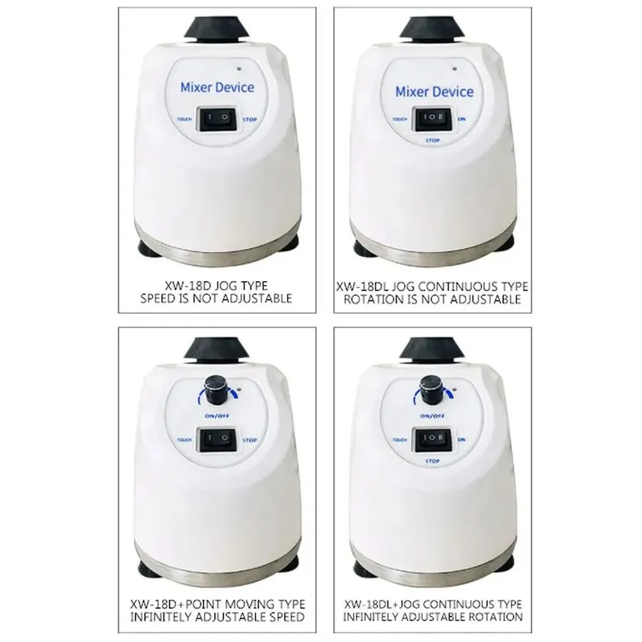 Шейкер Laboratory Vortex Mixer XW-18D Vortex Mixer Powder Test Tube Shaker Shaki — фото лота 1