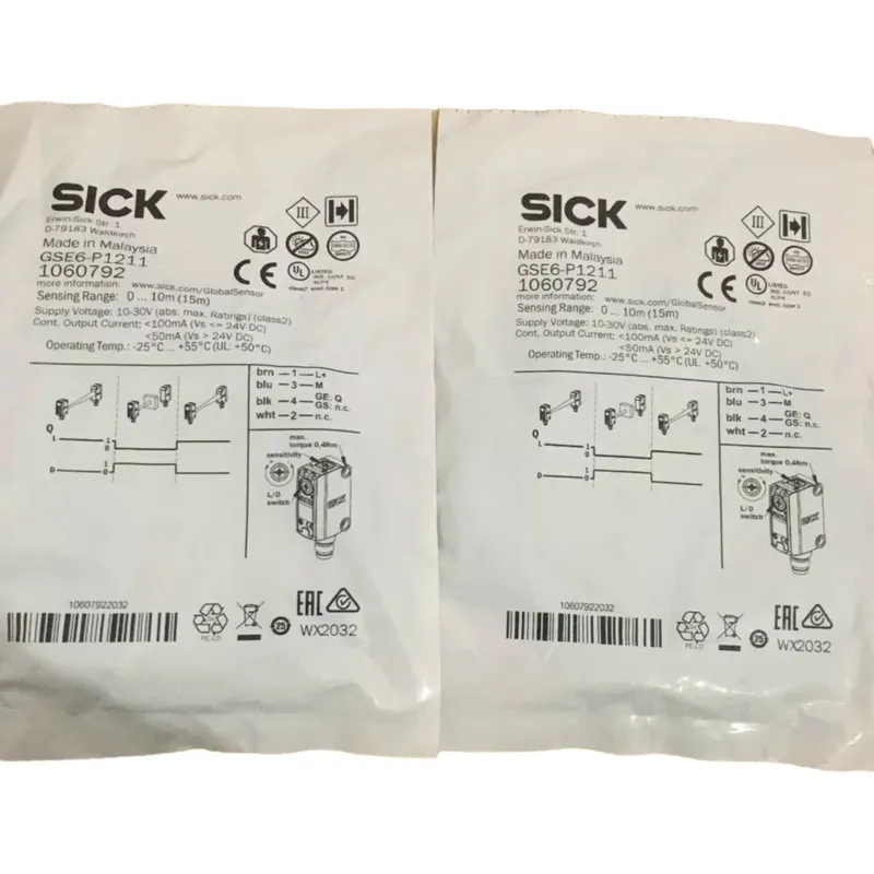 Фотоэлектрический датчик SICK GSE6-P1211 Photoelectric Sensor One