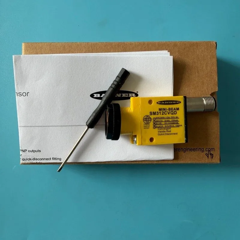Фотоэлектрический датчик Banner Sm312cvqd Mini-Beam Photoelectric Sensor