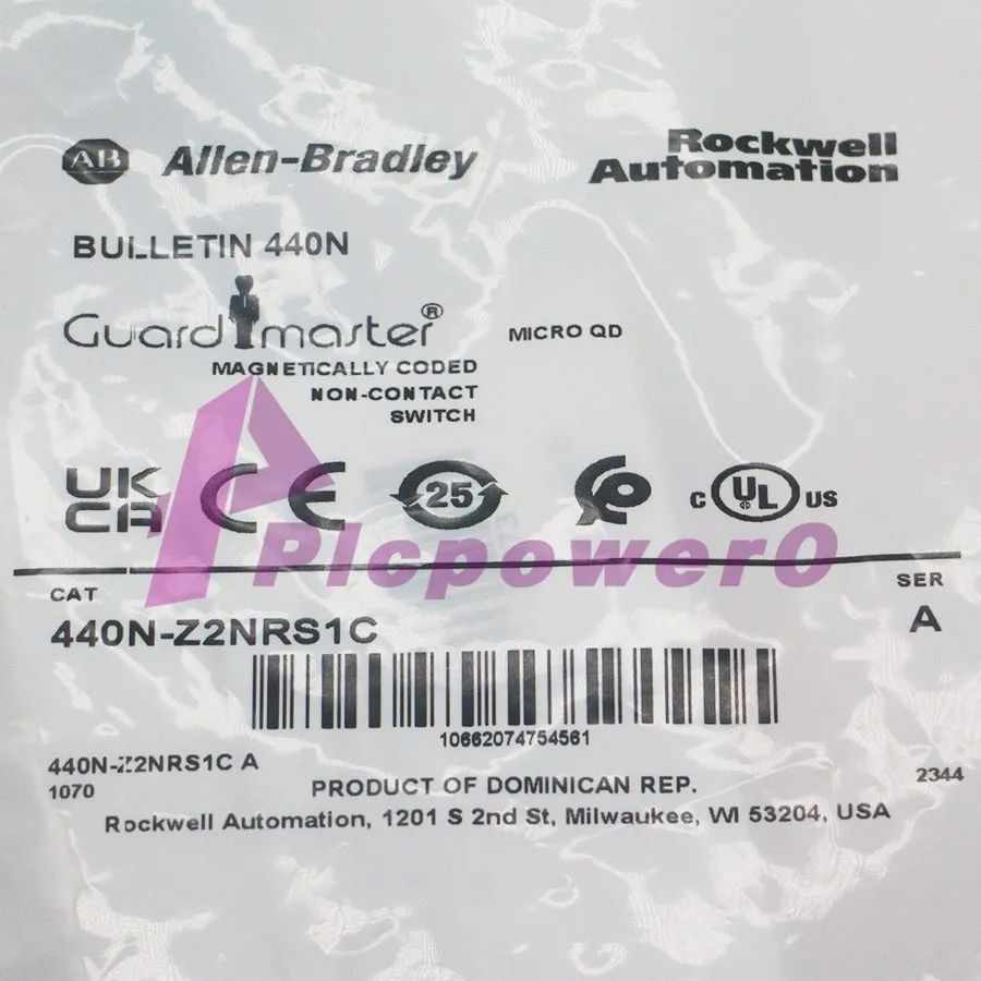 Реле безопасности Allen-Bradley 440N-Z2NRS1C Guardmaster 440N Non Contact Switch