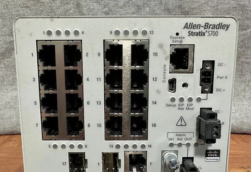 Коммутатор Brand Allen Bradley 1783-BMS20CGPK Stratix 5700 Ethernet Switch — фото лота 4