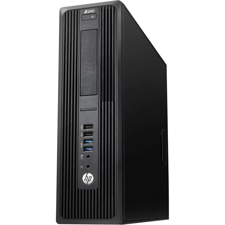 HP Z240 SFF Workstation PC i5-6500 32GB RAM 1TB SSD Win11P WiFi 22'' LED Monitor