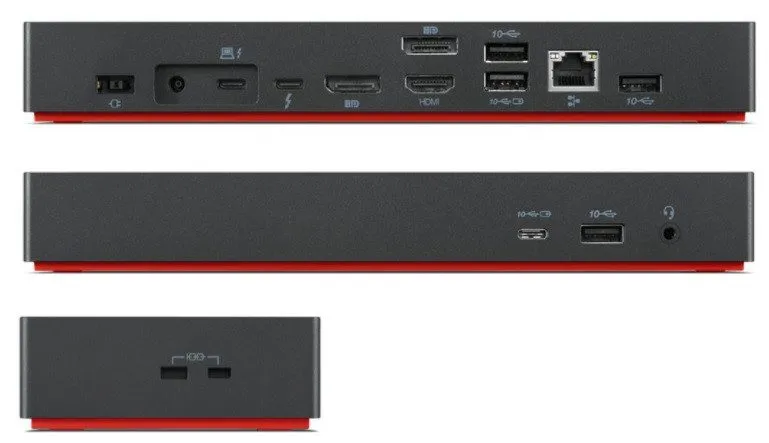 Док-станция Lenovo 40B0 ThinkPad Universal Thunderbolt 4 Dock Laptop Dock 40B001 — фото лота 2