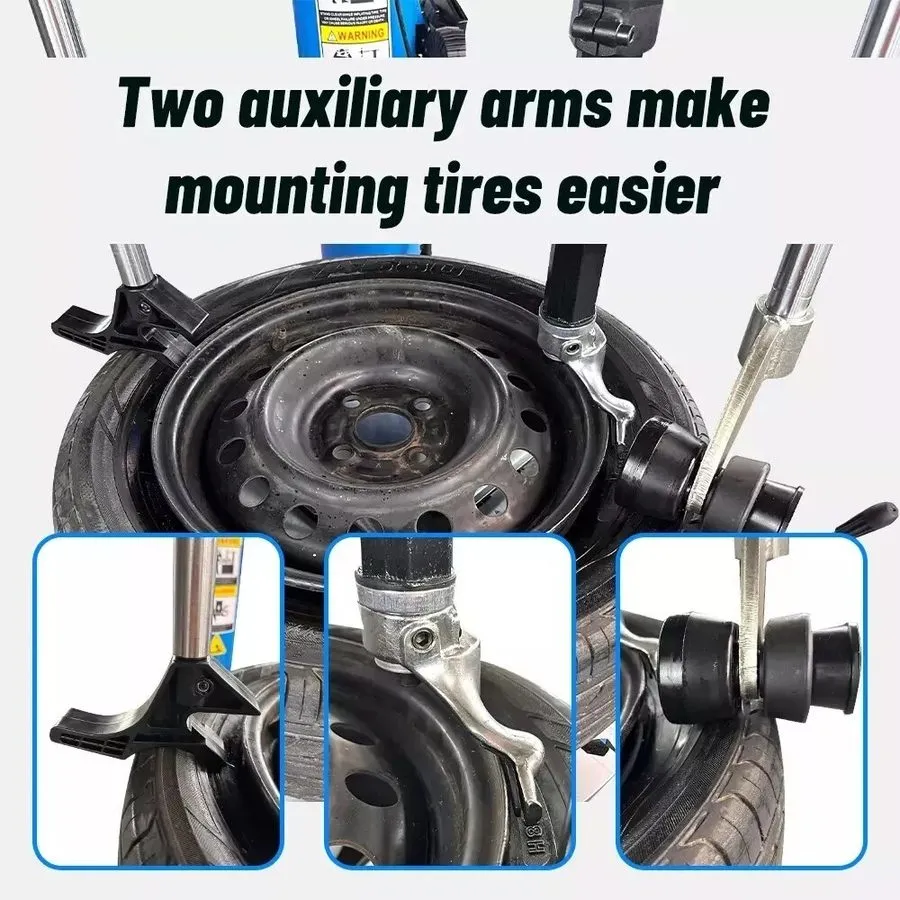 Шиномонтажный станок Motooltech ME-T530-Z/620T 5 Pedals 2.0HPTire Changer & Whee — фото лота 4