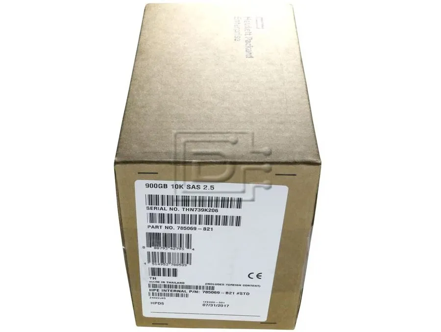Жёсткий диск 785411-001 785069-B21 HPE 900GB 10K 12G SFF 2.5" SAS SC HDD HARD DR