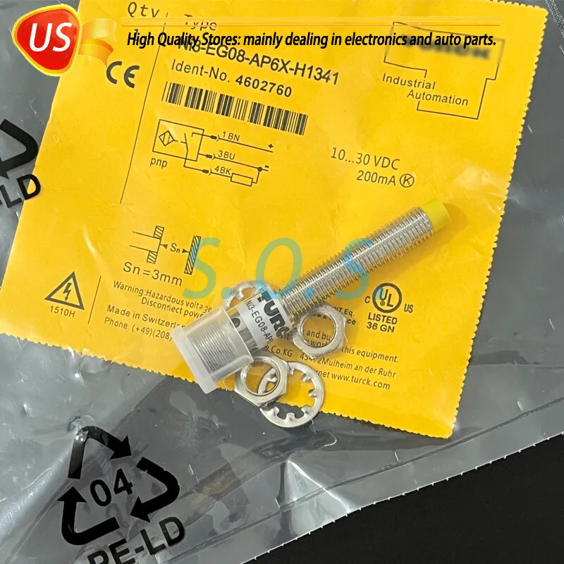 Датчик приближения ONES TURCK NI3-EG08-AP6X-H1341 Sensor&Proximity Switch