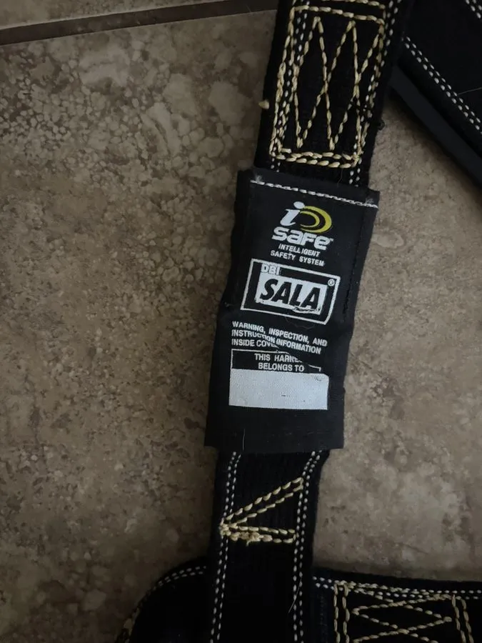Жгут проводов Sala 1105475 Full Body Safety Harness Fall Arrest Universal Size F — фото лота 1