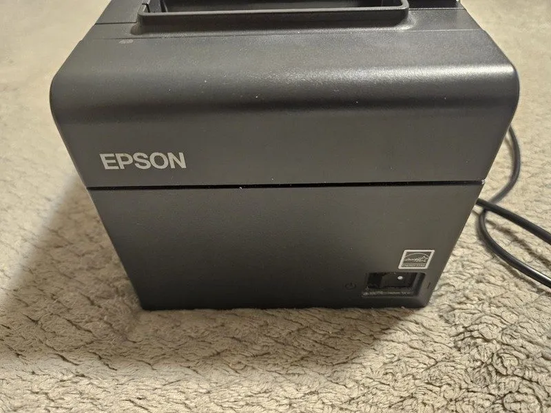Принтер чеков Epson TM-T201 POS Thermal Receipt Printer — фото лота 4