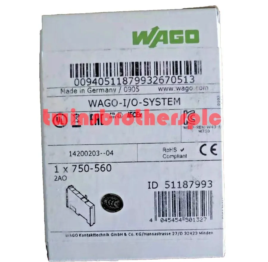 ПЛК Wago 750-560 Buscoupler DeviceNet Module PLC
