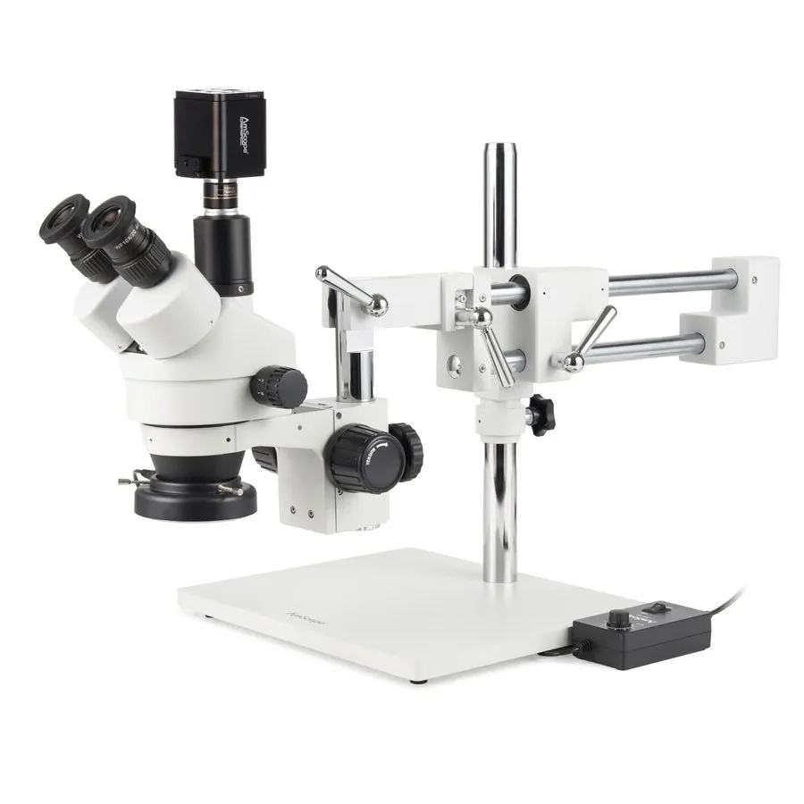 Микроскоп AmScope 3.5X-90 Trinocular Stereo Microscope 8MP HDMI/WiFi/LAN Camera 