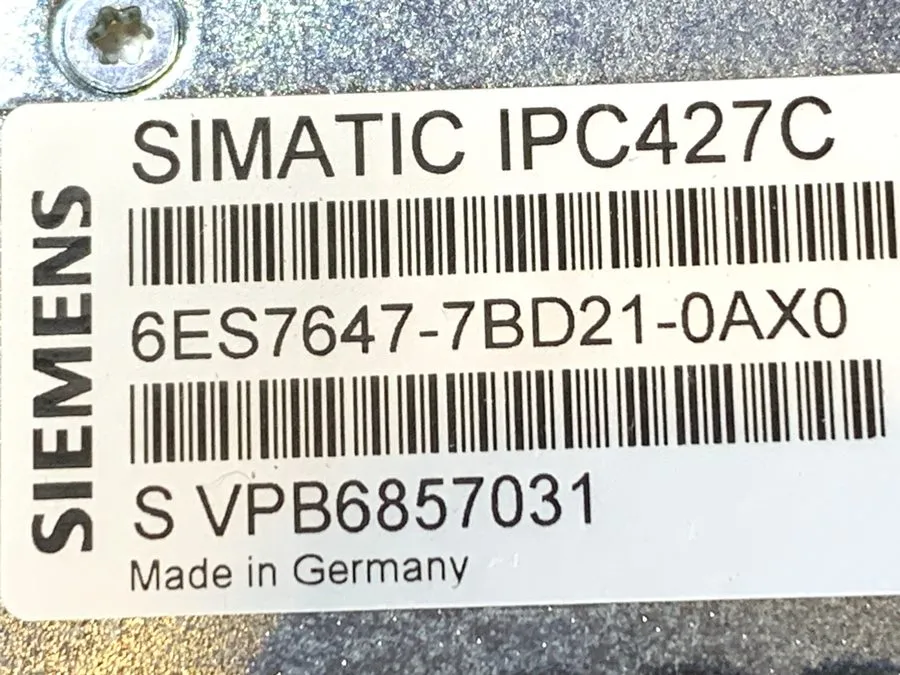 Промышленный компьютер Siemens 6ES7647-7BD21-0AX0 Simatic IPC427C Microbox PC