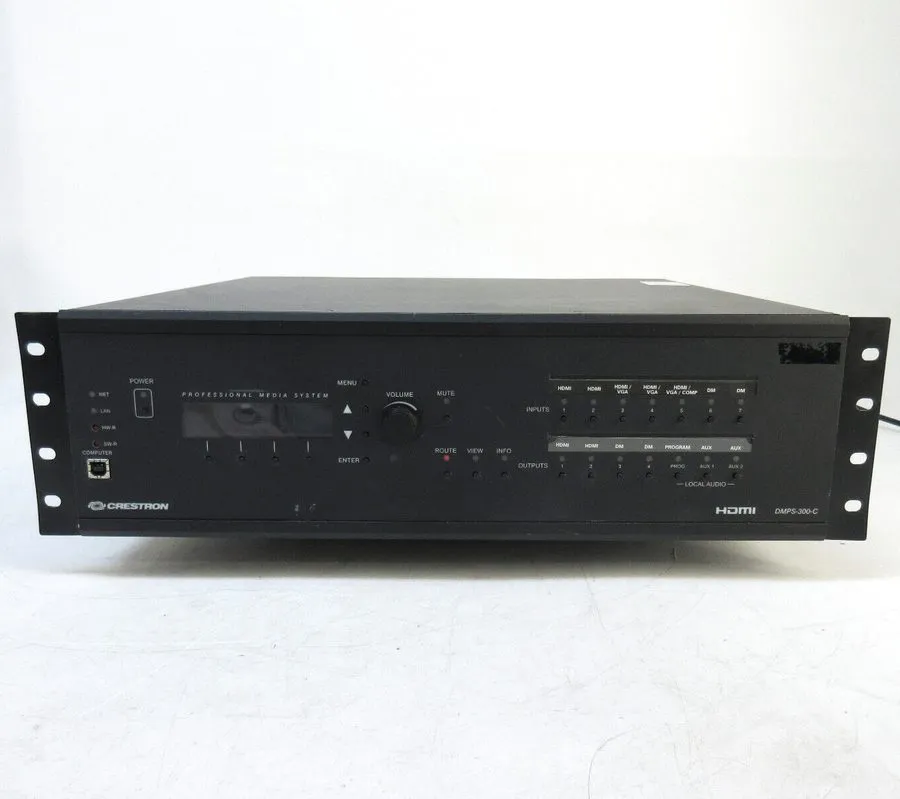 Видеокоммутатор Crestron DMPS-300-C DigitalMedia Presentation Switcher HDMI Rack