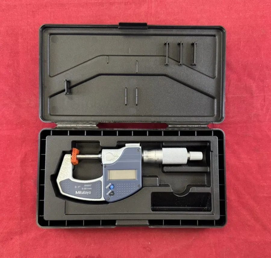 Микрометр MITUTOYO 293-831-30 Electronic Micrometer,0-1 In,Ratchet 1ARD6
