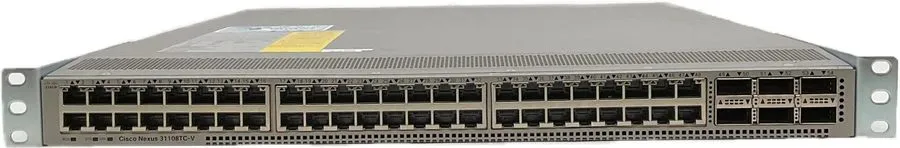 Коммутатор Cisco Nexus N3K-C31108TC-V 48-Port 10G 6x100G QSFP Managed