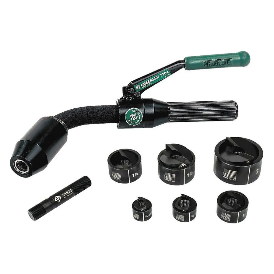 Электрооборудование Greenlee 7706Sb Hydraulic Punch Driver Set, 10 Ga