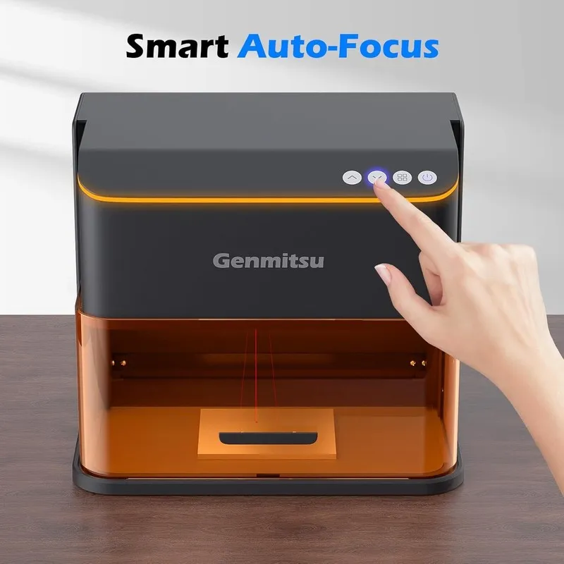 Лазерный гравёр Genmitsu Kintix 10W Galvo Laser Engraver 90000mm/min Fast Metal 