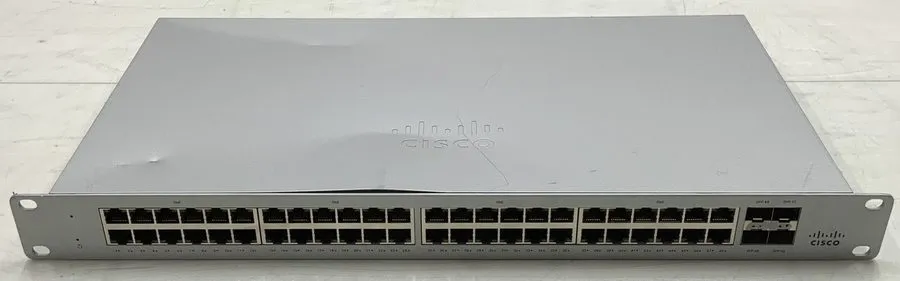 Коммутатор Unclaimed Cisco Meraki MS120-48-HW 48-Port Managed Ethernet Switch NO